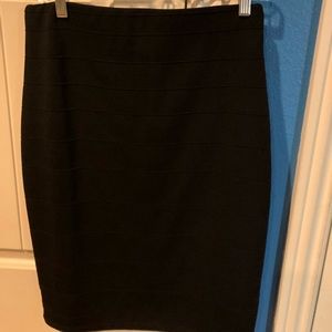 Black Bondage Career Skirt Small